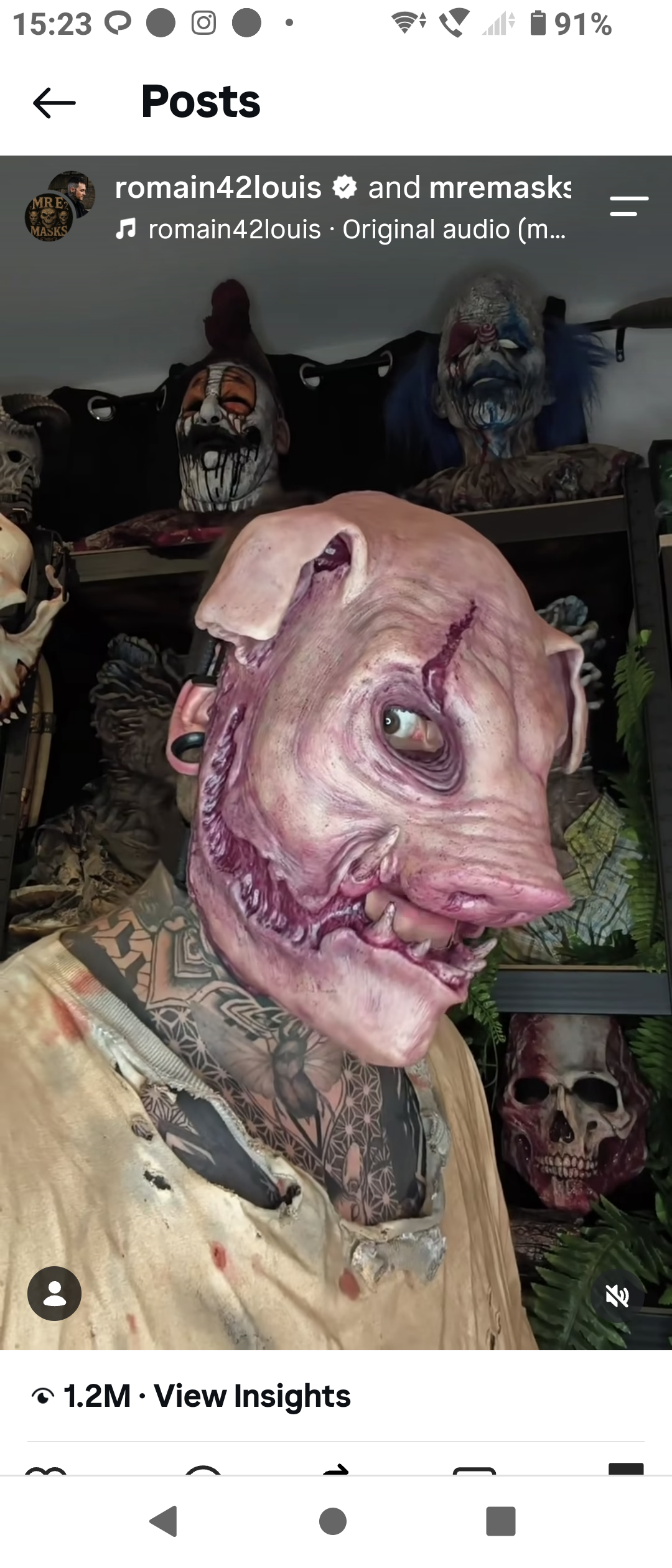 The Butcher – Silicone Pig Face Mask