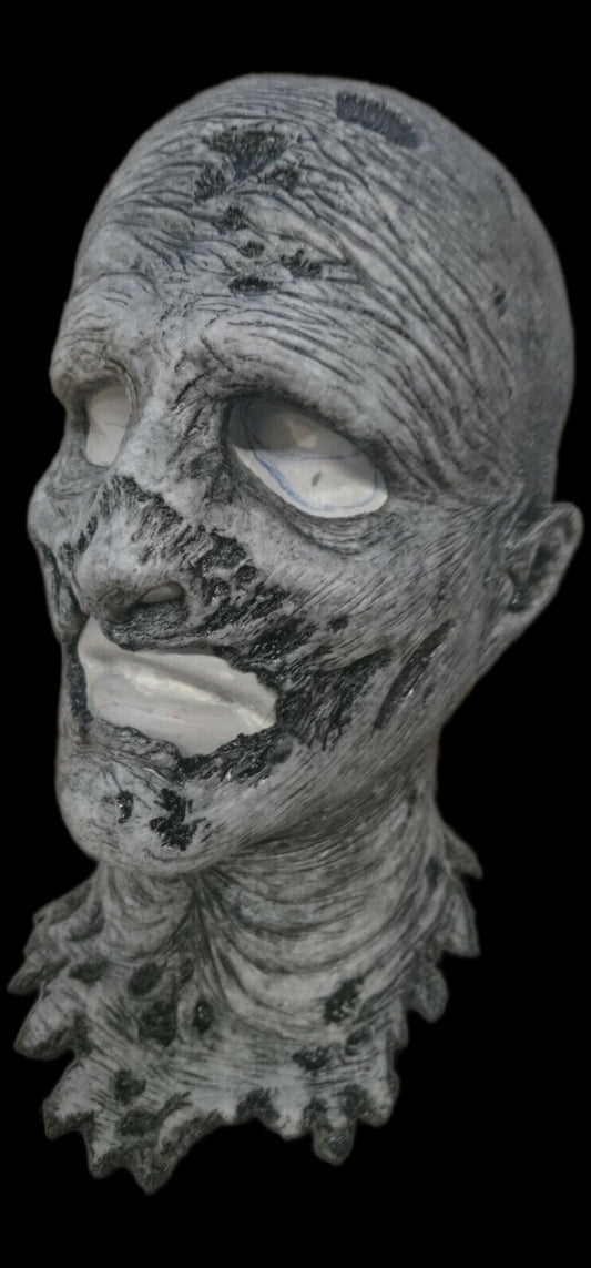 The Hollow Whisper silicone mask — a mask worn over a face, embodying the psychology of transformation and hidden identity | Mr E Masks