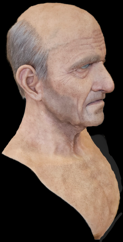 Realistic Old Man Mask 'Stan'