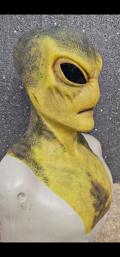 Lifelike Silicone Alien Mask