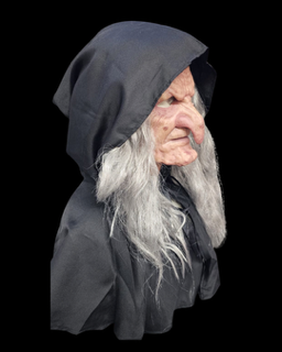 Mother-in-law silicone mask witch ugly old hag woman realistic elderly horror female film quality in costume