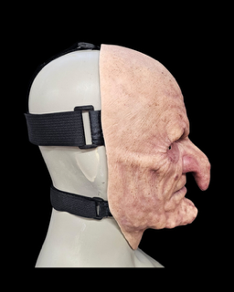 Mother-in-law silicone mask witch old woman realistic elderly horror female film quality in costume