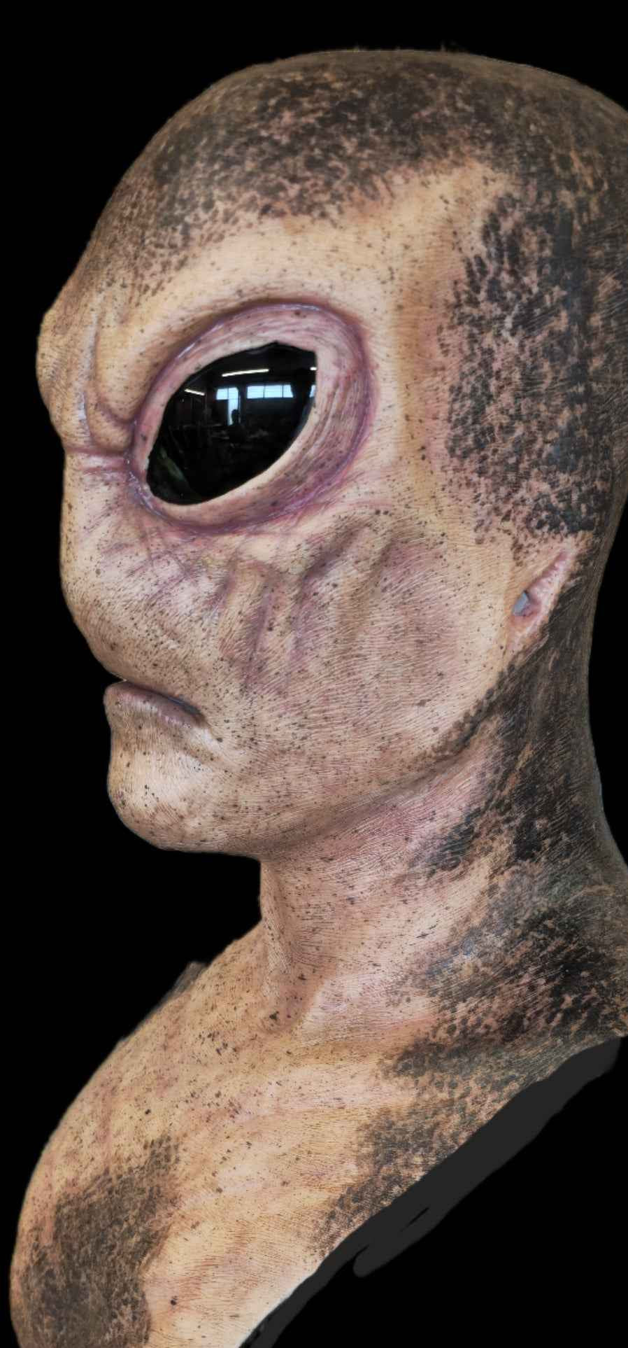 Lifelike Silicone Alien Mask