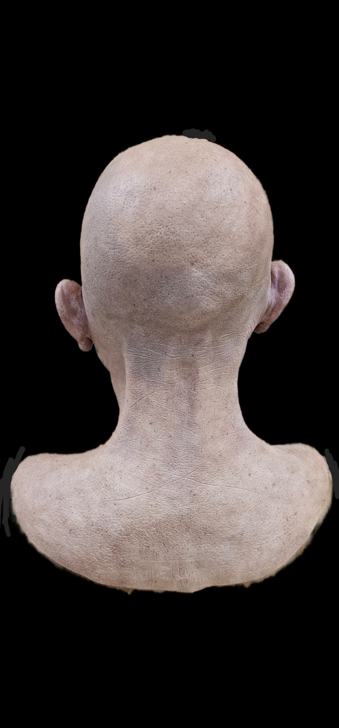 Silicone old man mask realistic